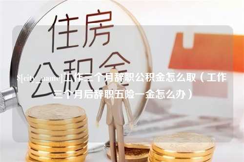 偃师工作三个月辞职公积金怎么取（工作三个月后辞职五险一金怎么办）